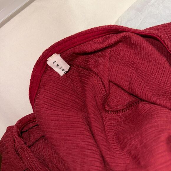 Red Coquette Dress - Picture 6 of 7